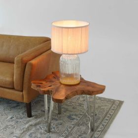 Bedroom Table Lamp Nordic Home Creative Romantic Warm Solid Wood Study Room Eye protection Desk Bedside Lamp LED Nebulis Table Lamp Gold - Clear