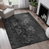 6x9 Area Rugs, Washable Rug, Low-Pile, Non-Slip, Non-Shedding, Foldable, Kid & Pet Friendly - Area Rugs for living room, bedroom, kitchen