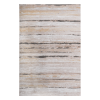 LOOM & LUXE Collection 8X10 Brown /Striped Non-Shedding Living Room Bedroom Dining Home Office Stylish and Stain Resistant Area Rug