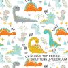 3Pcs Dinosaur Twin soft Duvet Cover set for Comforter bedding Cover for Kid Gift
