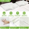 Bamboo Memory Foam Contour Sleep Pillow Cervical Orthopedic Pillow Neck Support Breath Pillow