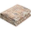 Area Rug, 6 x 9 ft Large Washable Rug, Non-Slip and Tear-Resistant Soft Carpet, Pet & Child Friendly Vintage Area Rugs, Indoor Mat for Bedroom