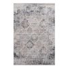 NAAR PAYAS Collection 6X9 Cream/Anthracite /Traditional Non-Shedding Living Room Bedroom Dining Home Office Stylish and Stain Resistant Area Rug