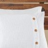 3 Piece Cotton Waffle Weave Comforter set